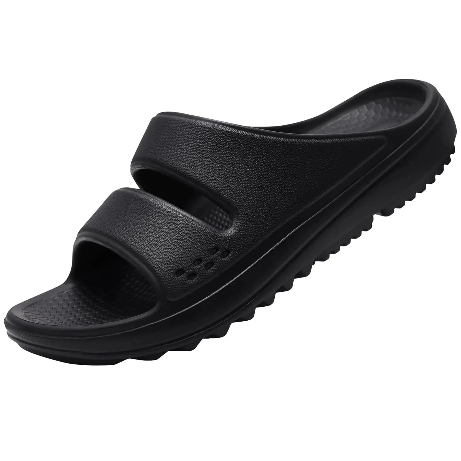 Virexo sandaler unisex sommer slip-on EVA letvægt flad sål
