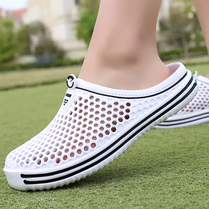 Torvixa Unisex Strand Clogs med Skridsikker Sål