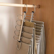 Storvex organizer – bøjleorganizer i rustfrit stål med flere stænger