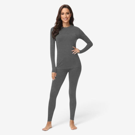 Termosæt til kvinder med langærmet trøje og leggings – Thermavelle