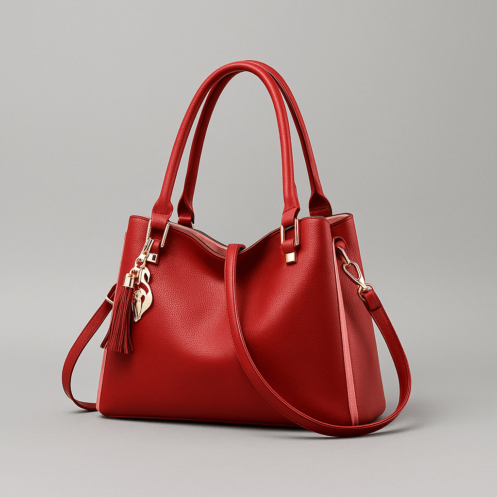 Florena håndtaske med justerbar skulderrem