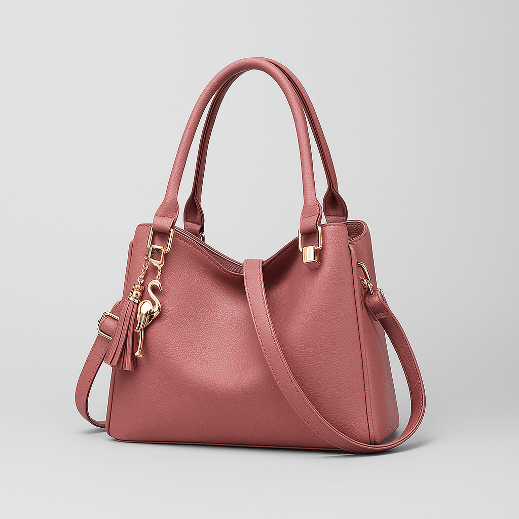 Florena håndtaske med justerbar skulderrem