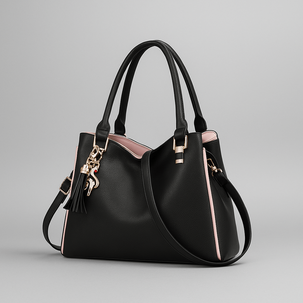 Florena håndtaske med justerbar skulderrem