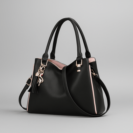 Florena håndtaske med justerbar skulderrem