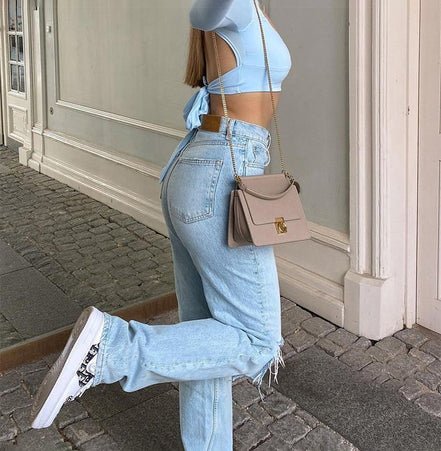 Noria Baggy Jeans – Komfort og Stil i Ét