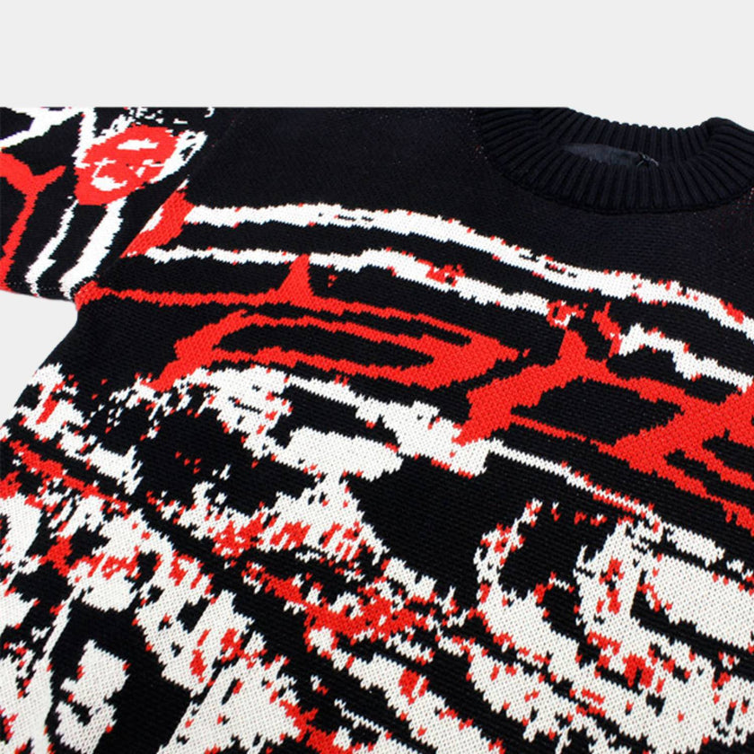 GraphiKnit Sweater – Unisex Striktrøje