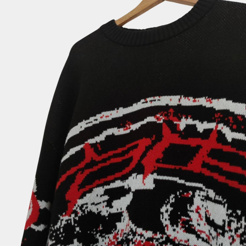 GraphiKnit Sweater – Unisex Striktrøje