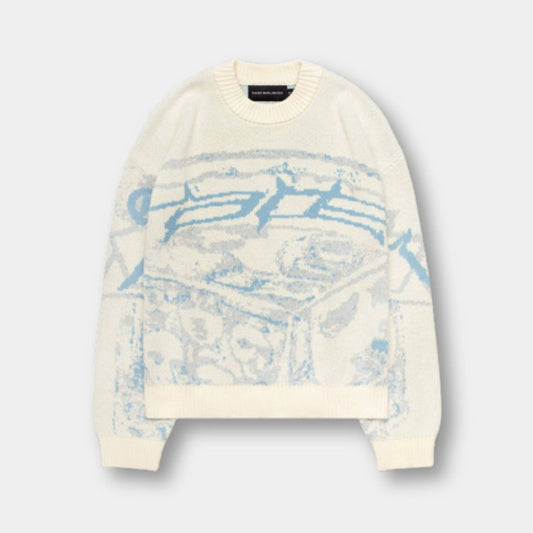 GraphiKnit Sweater – Unisex Striktrøje