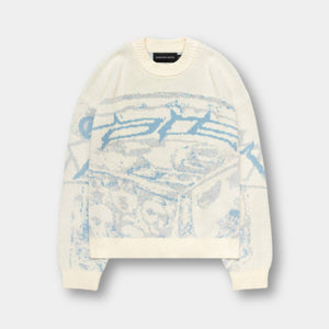 GraphiKnit Sweater – Unisex Striktrøje