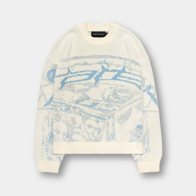 GraphiKnit Sweater – Unisex Striktrøje