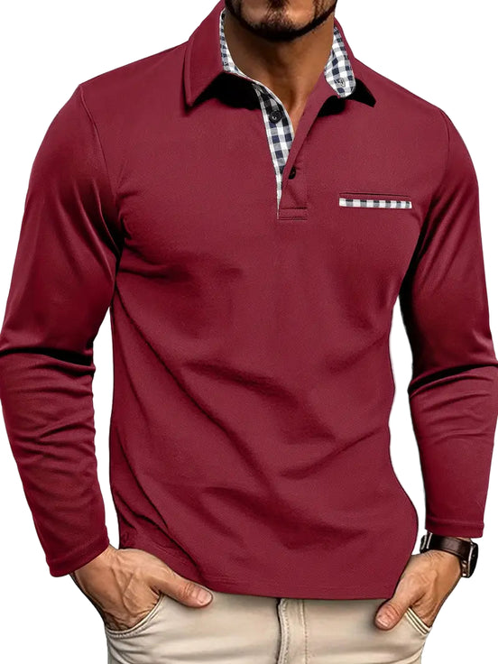 Eldric poloshirt til mænd – klassisk design til hverdagsbrug