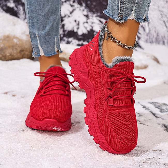 Frovia Vinter Sneakers – Snørelukning, mellemhøjt skaft og polstret sål