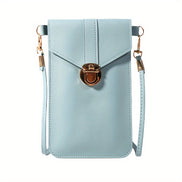 Sorena Touch Bag – crossbody taske med touch-skærmlomme og aftagelig rem