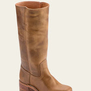 Knee-high damestøvler med blokhæl og klassisk design – Velanique