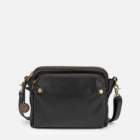 bags : AgentBag™ - Leren crossbody schoudertassen in Zwart (3 op voorraad) van Pantino