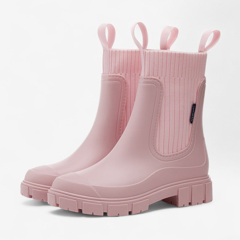 Margaret - Antisliplaarszool met hoge gesp en ronde neus Velani