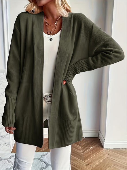 Arelune Long Knit Cardigan