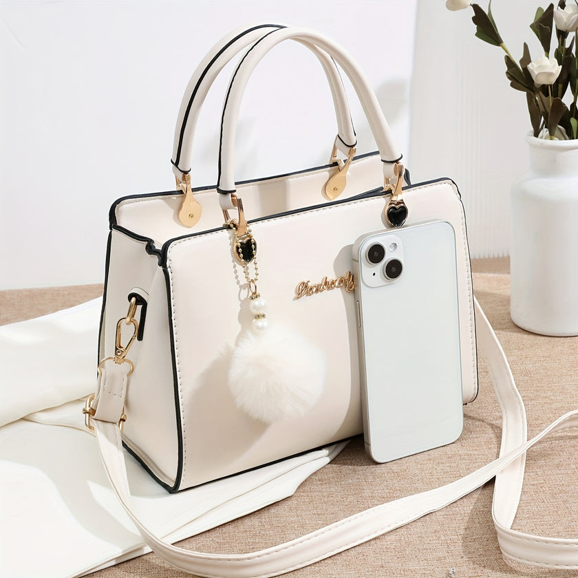 Selvaya Crossbody Bag – ensfarvet taske med aftagelig rem