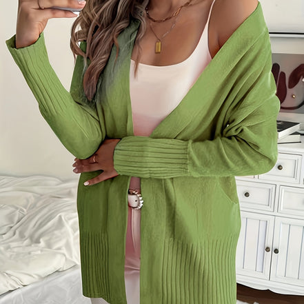 Arelune Long Knit Cardigan