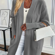 Arelune Long Knit Cardigan