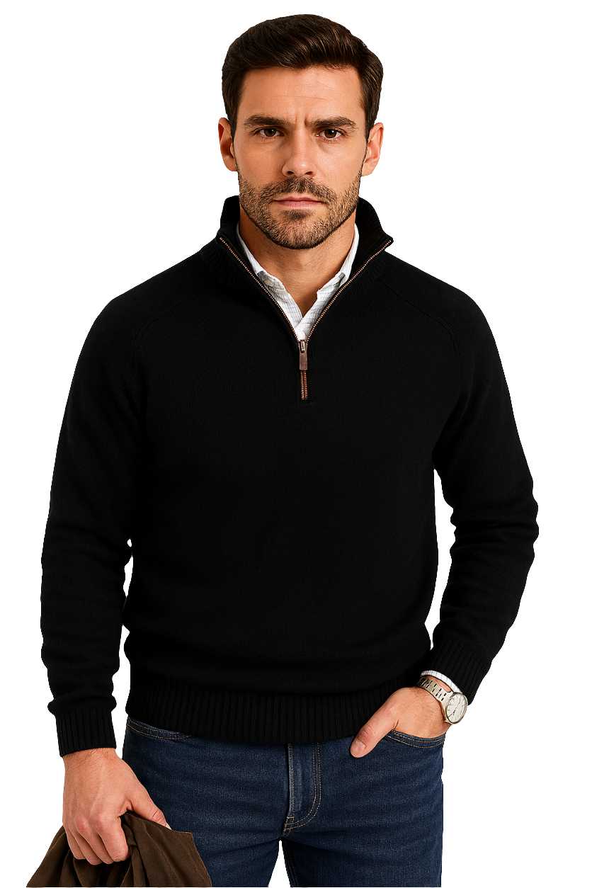 KASPER - Half-Zip Trøje