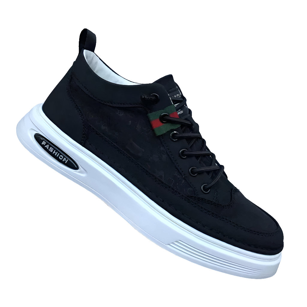 Zevo – Let Herresneaker i Strikket Tekstil