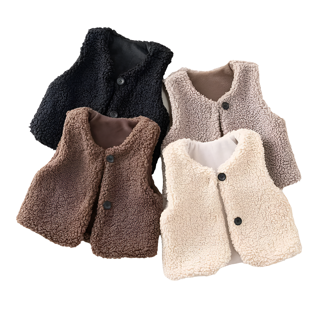 Blød og varm babyvest – stilfuld og behagelig
