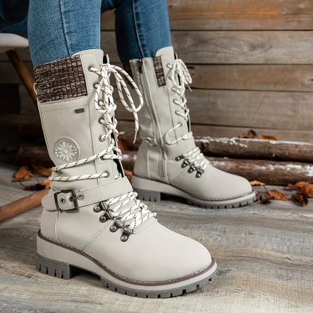 Arvella Knit Mid-Calf Boots