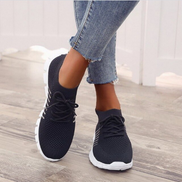 Aerielle sneakers med mesh-overdel og stødabsorberende sål
