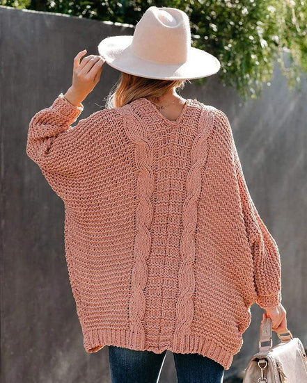 Maribelle boho strikcardigan til kvinder – komfort og stil i ét