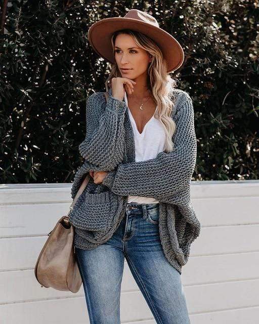 Maribelle boho strikcardigan til kvinder – komfort og stil i ét