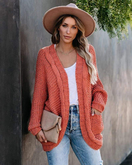 Maribelle boho strikcardigan til kvinder – komfort og stil i ét