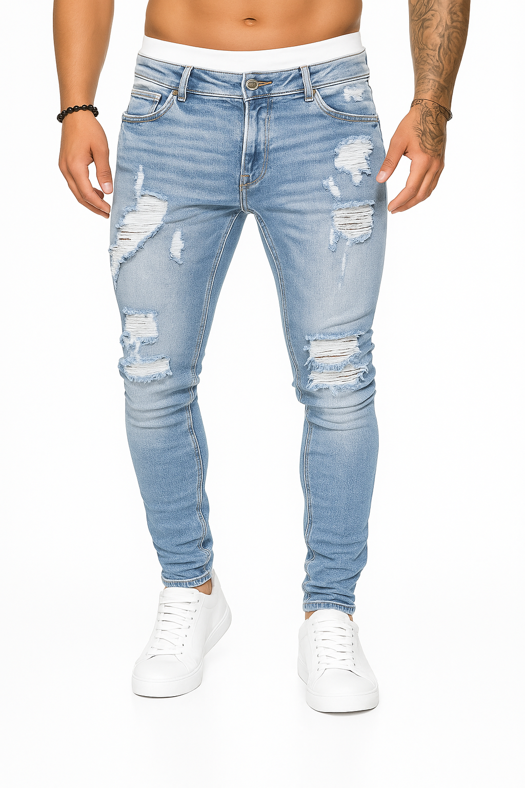 Ranya slim-fit bukser til kvinder – moderne stil med praktiske detaljer