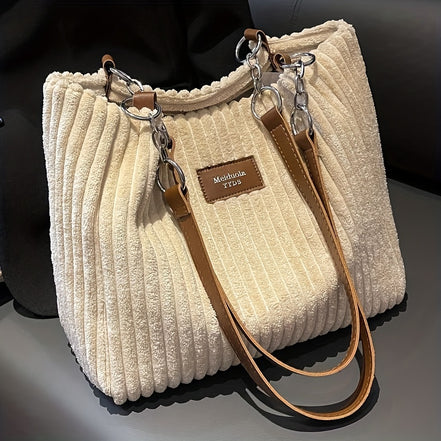 Cordira Corduroy Shoulder Bag
