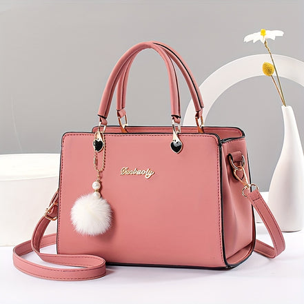 Selvaya Crossbody Bag – ensfarvet taske med aftagelig rem