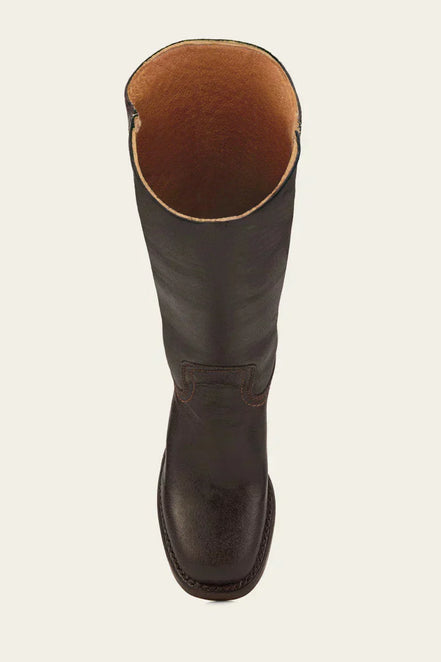 Knee-high damestøvler med blokhæl og klassisk design – Velanique