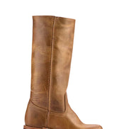 Knee-high damestøvler med blokhæl og klassisk design – Velanique