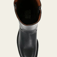 Knee-high damestøvler med blokhæl og klassisk design – Velanique