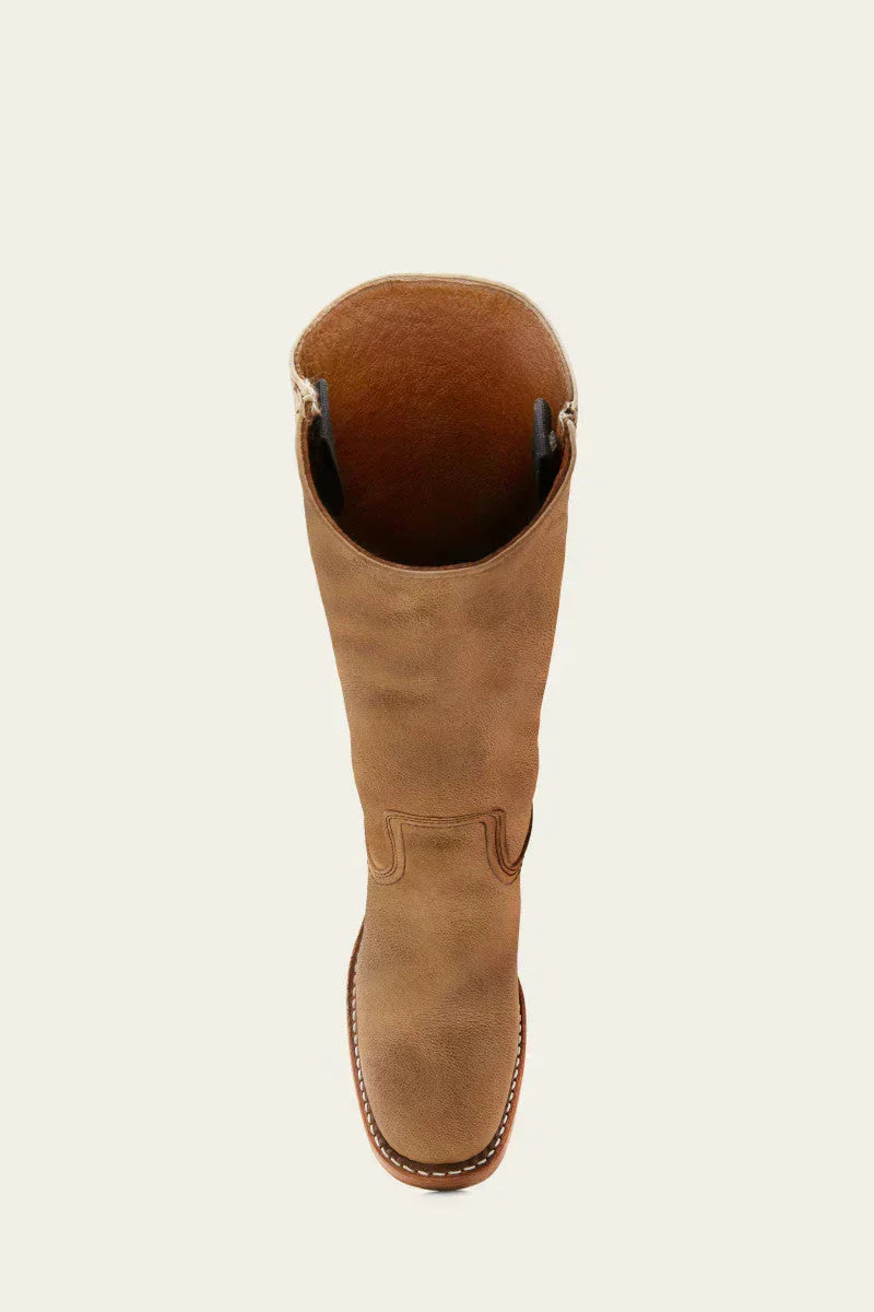 Knee-high damestøvler med blokhæl og klassisk design – Velanique