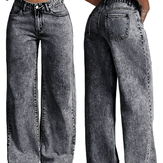 Elora Baggy Denim Jeans til kvinder