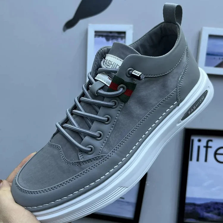Zevo – Let Herresneaker i Strikket Tekstil