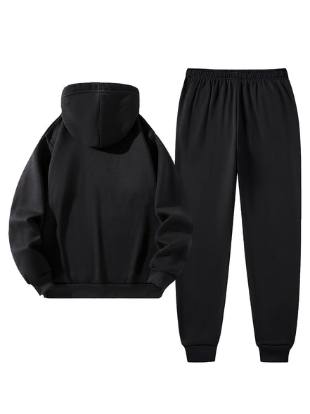 Varello Paris Set – hættetrøje og joggers sæt med print