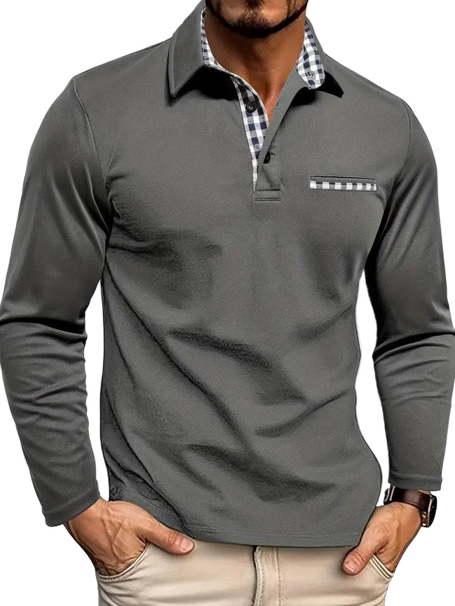 Eldric poloshirt til mænd – klassisk design til hverdagsbrug