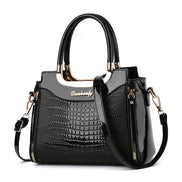 Arvella Croco Crossbody Bag