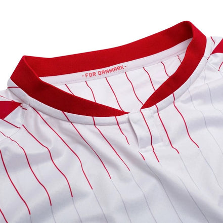 Danmark fodboldtrøje 2026 – kortærmet trøje i polyester til voksne
