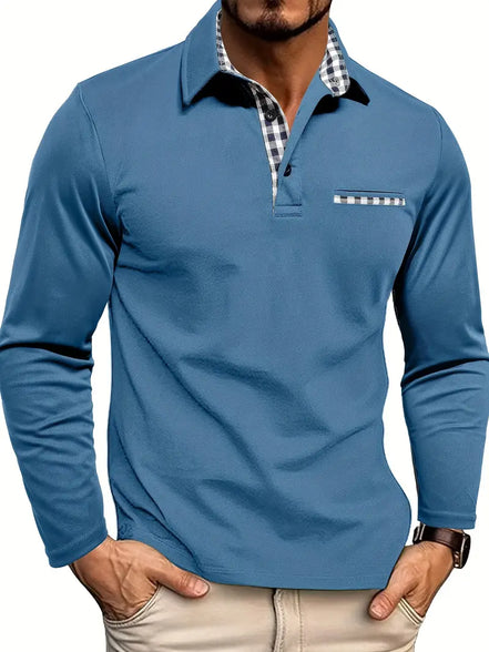Eldric poloshirt til mænd – klassisk design til hverdagsbrug