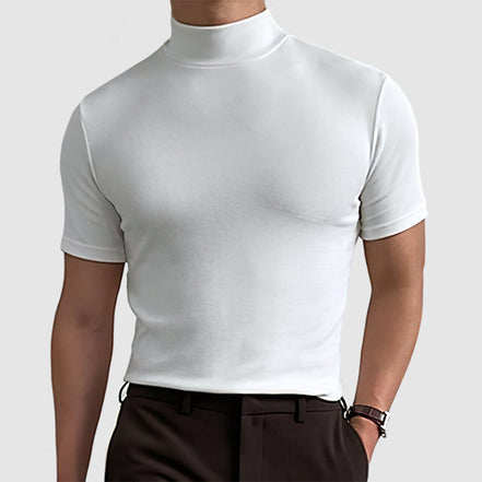 Flexaro herre T-shirt – T-shirt i bomuldsblanding med stretch