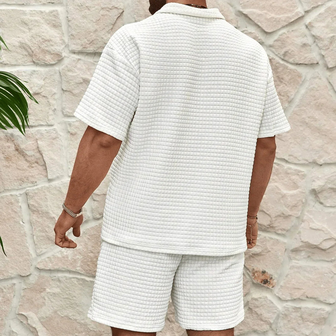 Rivano 2-delt sæt – T-shirt og shorts i afslappet pasform