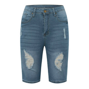 Ravelo high-waist shorts – slidte detaljer og lommer