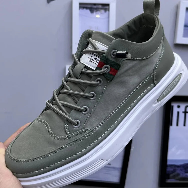 Zevo – Let Herresneaker i Strikket Tekstil